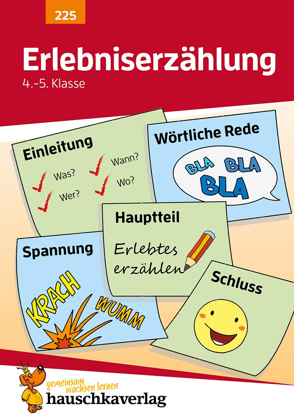 Deutsch 4./5. Klasse Übungsheft - Erlebniserzählung Study Guides