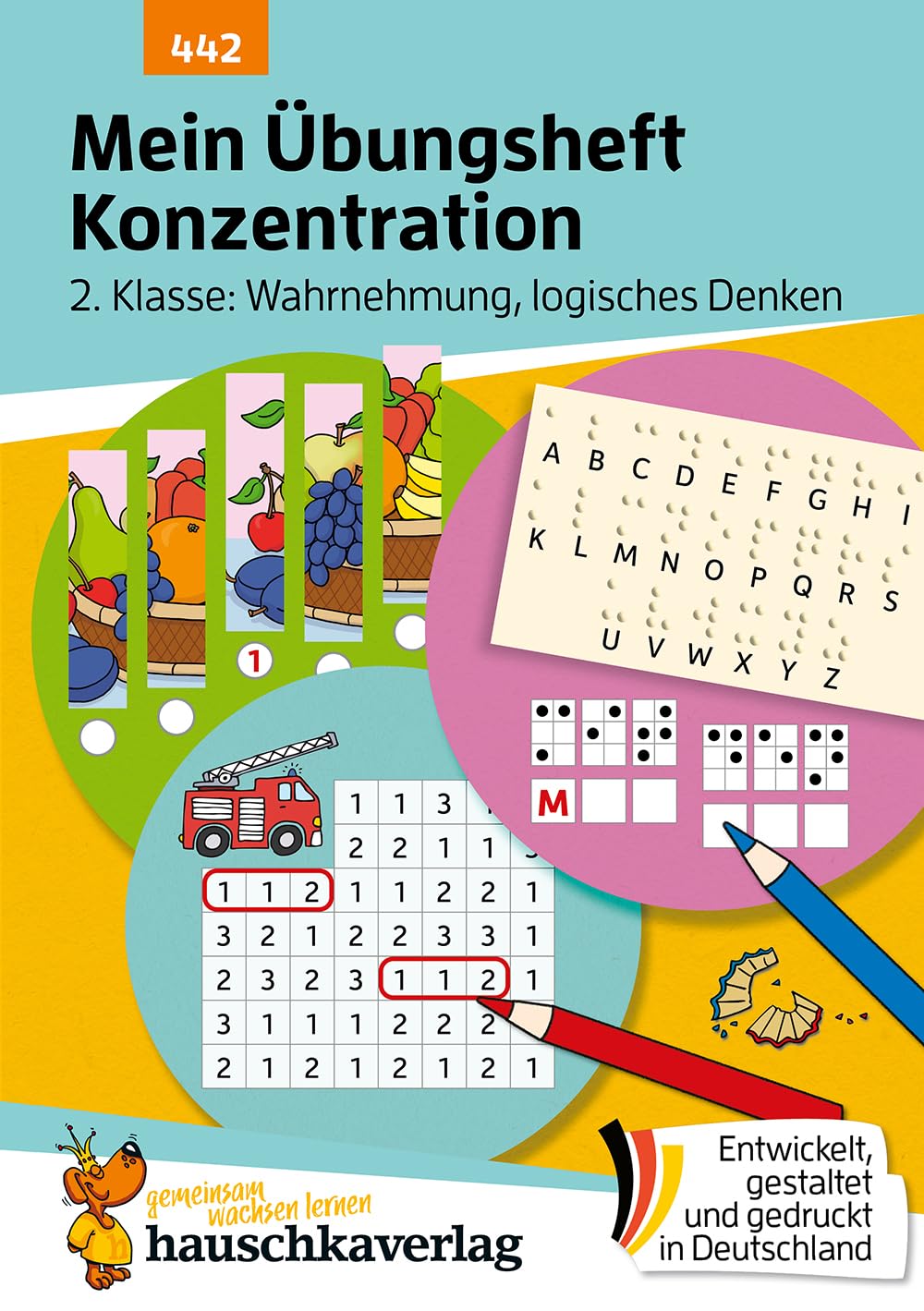Mein Übungsheft Konzentration 2. Klasse - Wahrnehmung, logisches Denken book