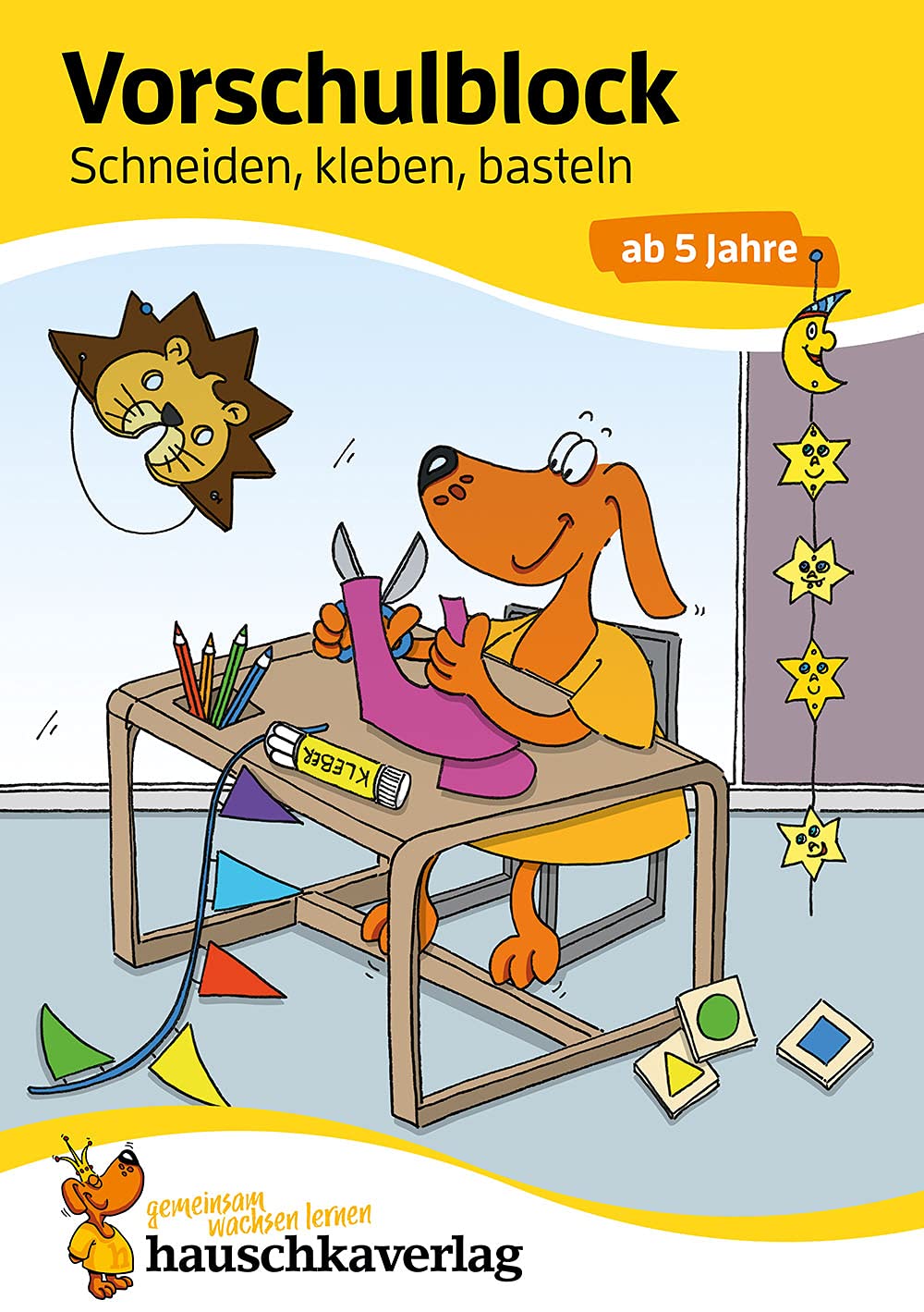 Vorschulblock ab 5 Jahre für Junge und Mädchen - Schneiden, kleben, basteln Lifestyle