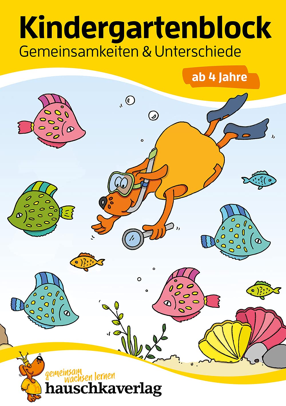Kindergartenblock - Gemeinsamkeiten & Unterschiede ab 4 Jahre, A5-Block Non-fiction