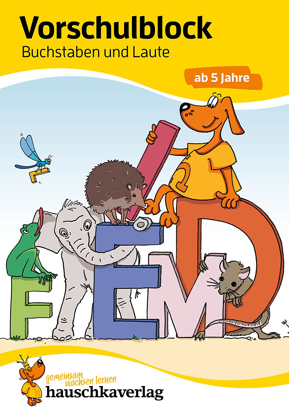 Vorschulblock - Buchstaben und Laute ab 5 Jahre, A5-Block Lifestyle