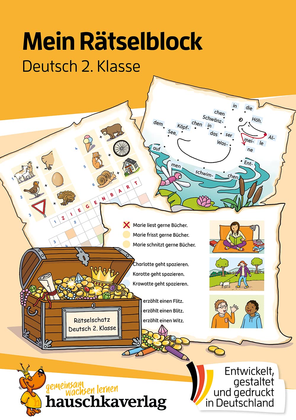 Mein Rätselblock Deutsch 2. Klasse Leisure & Fun
