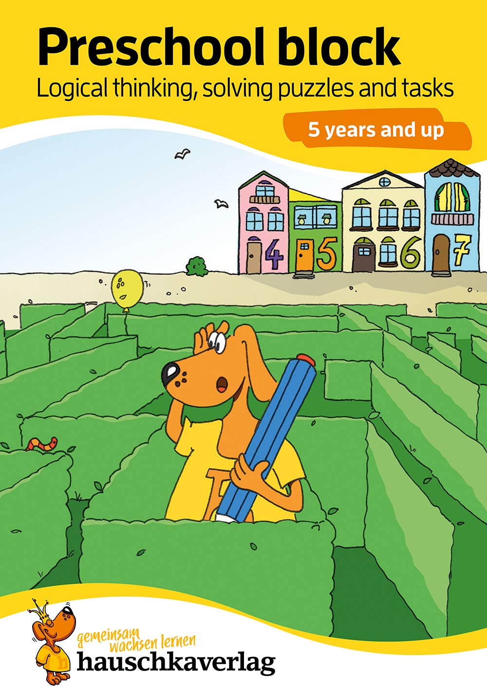 Preschool Activity Book for 5 Years - Boys and Girls - Logical thinking, Puzzles and Brainteasers book