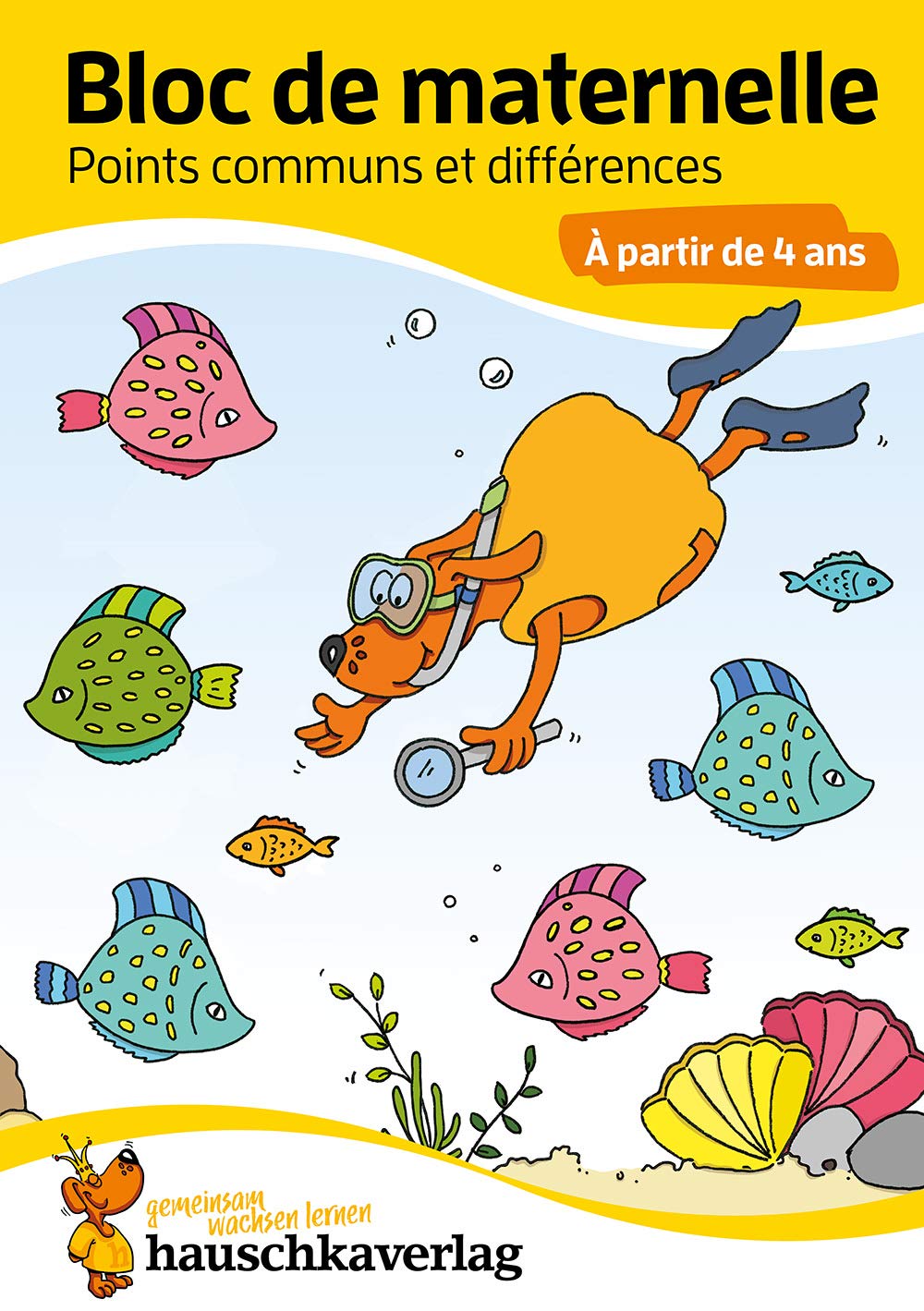 Bloc de maternelle à partir de 4 ans - Jeux des différences - coloriage enfant - cahier vacances 4 ans: Bloc de devinettes - Un passe-temps utile et ... maternelle et le jardin d'enfants, Band 767) Parents & Children