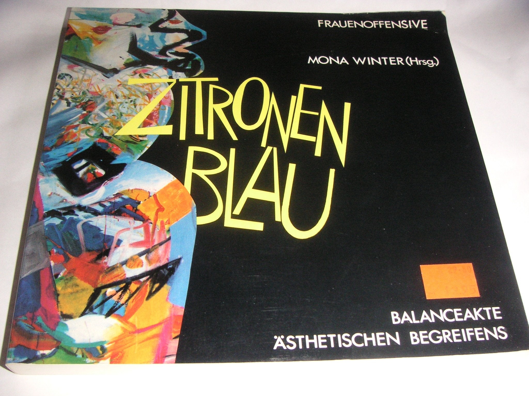 Zitronenblau. Balanceakte ästhetischen Begreifens Books