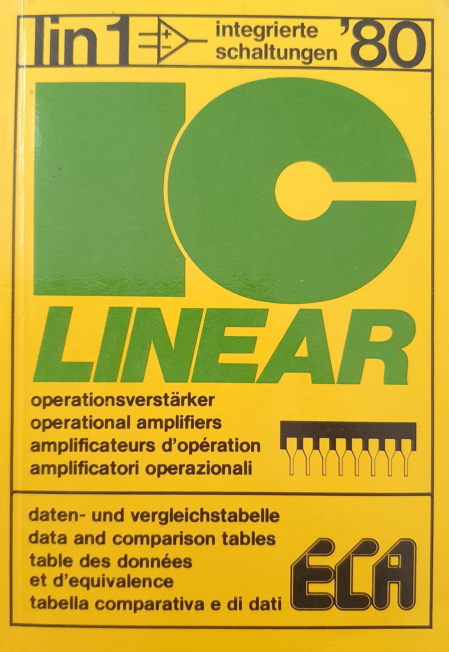 Lin 1 Integrierte Schaltungen. Linear-Operationsverstärker, Daten- und Vergleichstabelle Business & Technology