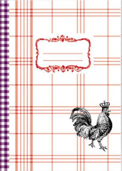 Einschreibheft Le coq rouge (weiß): (Verkaufseinheit): Liniert. Mit Vignette und mikroperforierter Abreißecke (Modern Living) Hobbies & Crafts