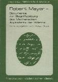 Robert Mayer - Dokumente zur Bergriffsbildung des Mechanischen Äquivalents der Wärme Books