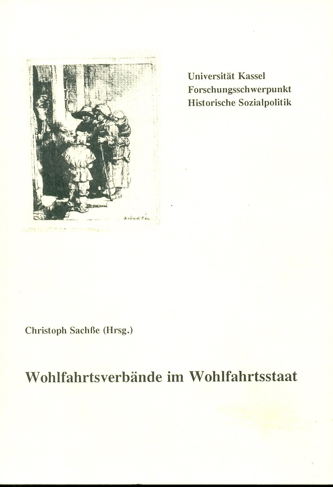 Wohlfahrtsverbände im Wohlfahrtsstaat : historische und theoretische Beiträge zur Funktion von Verbänden im modernen Wohlfahrtsstaat (Veröffentlichungen aus dem Forschungsschwerpunkt historische Sozialpolitik) Books