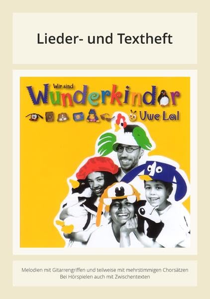 Wir sind Wunderkinder - Lieder- & Textheft Sheet Music