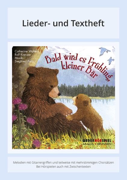 Bald wird es Frühling, kleiner Bär (Livre en allemand) book