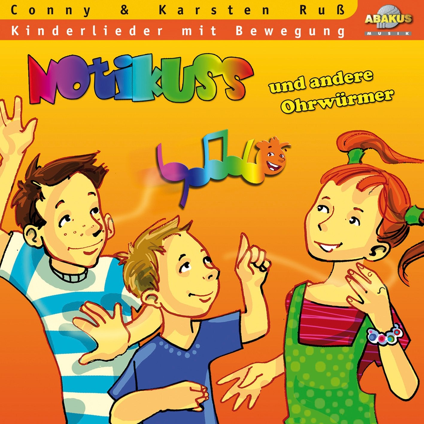 Notikuss und andere Ohrwürmer - CD. Kinderlieder mit viel Bewegung Music