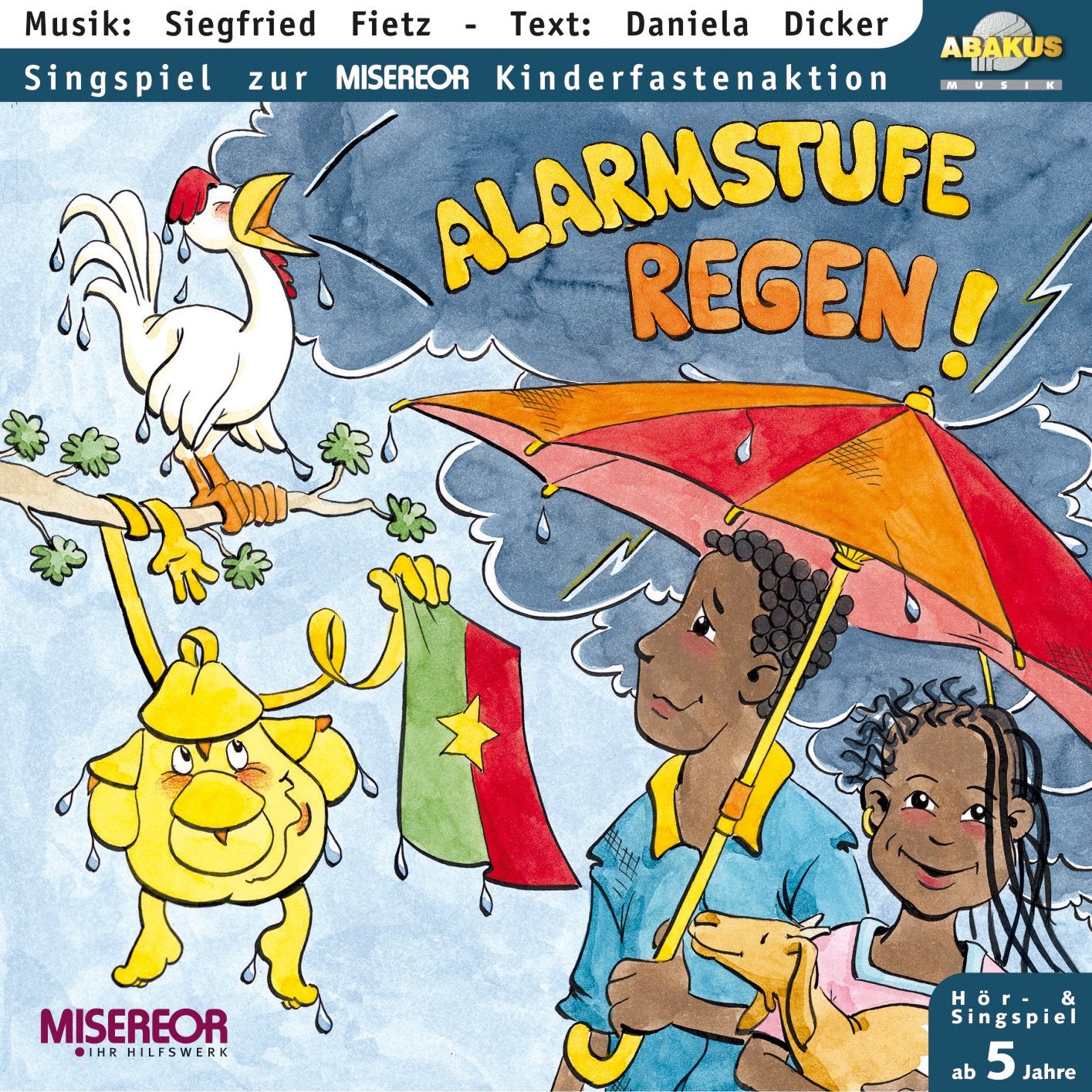 Alarmstufe Regen - Mit Rucky Reiselustig in Burkina Faso: Hörspiel mit Musik auf CD Music