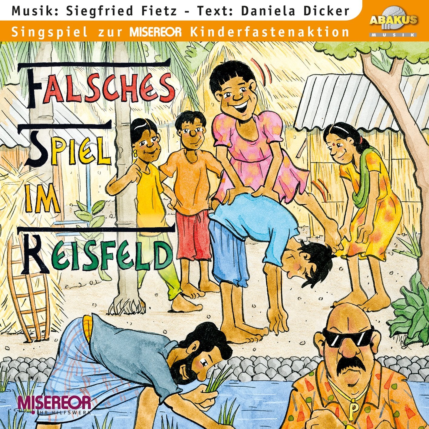 Falsches Spiel im Reisfeld - Rucky Reiselustig in Bangladesch: Hörspiel mit Musik auf CD Sheet Music