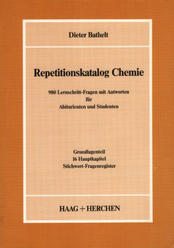 Product Image: Repetitionskatalog Chemie
