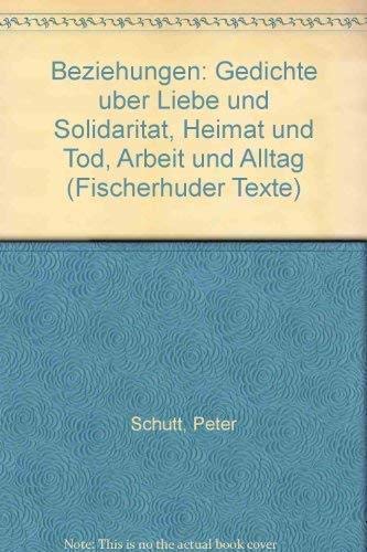 Fischerhuder Texte, 28: Beziehungen. Gedichte über Liebe und Solidarität, Heimat und Tod, Arbeit und Alltag Calendars