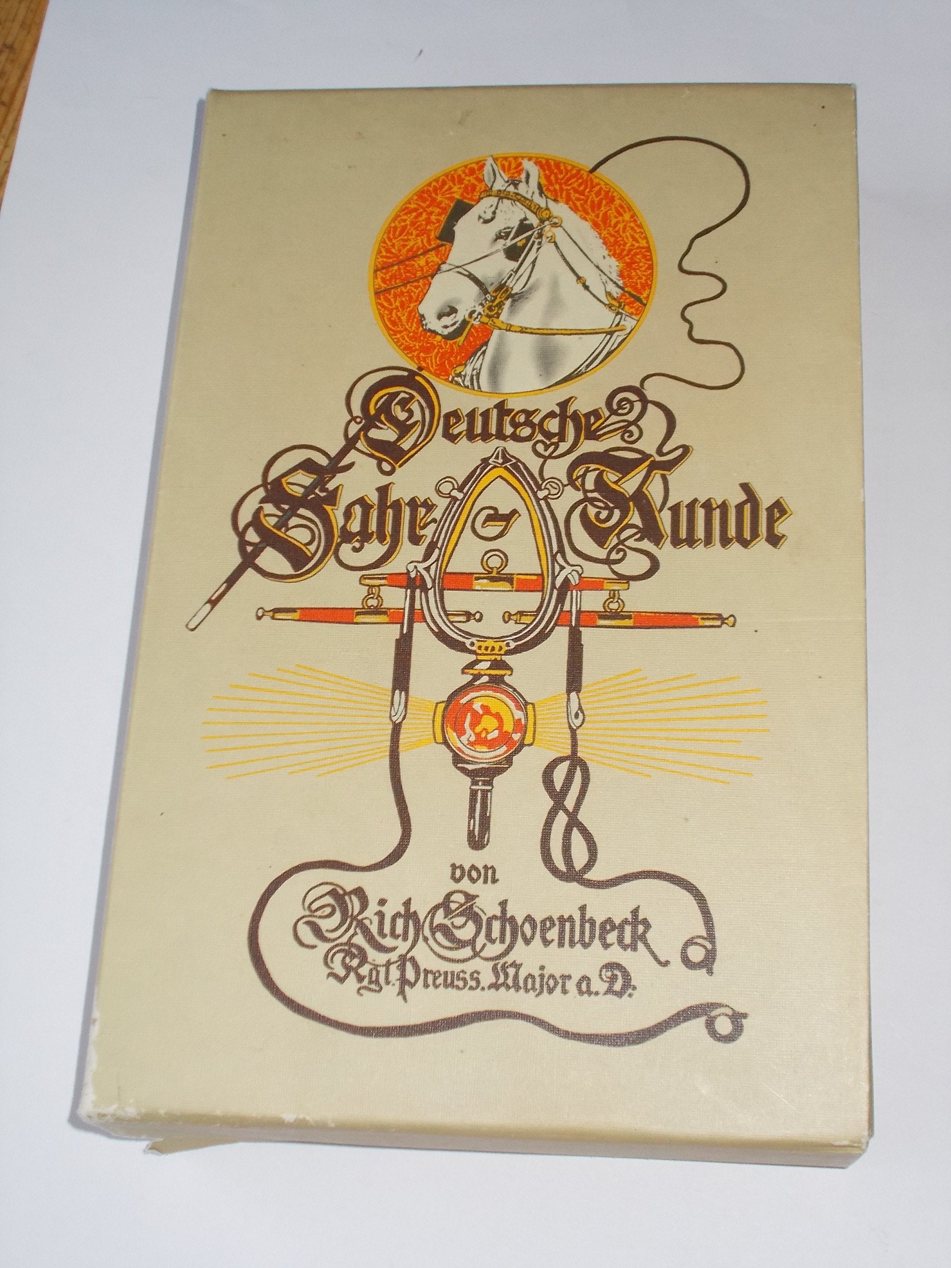 Deutsche Fahrkunde I/ II. Das Pferd. Fahrkunst und Wagen Books