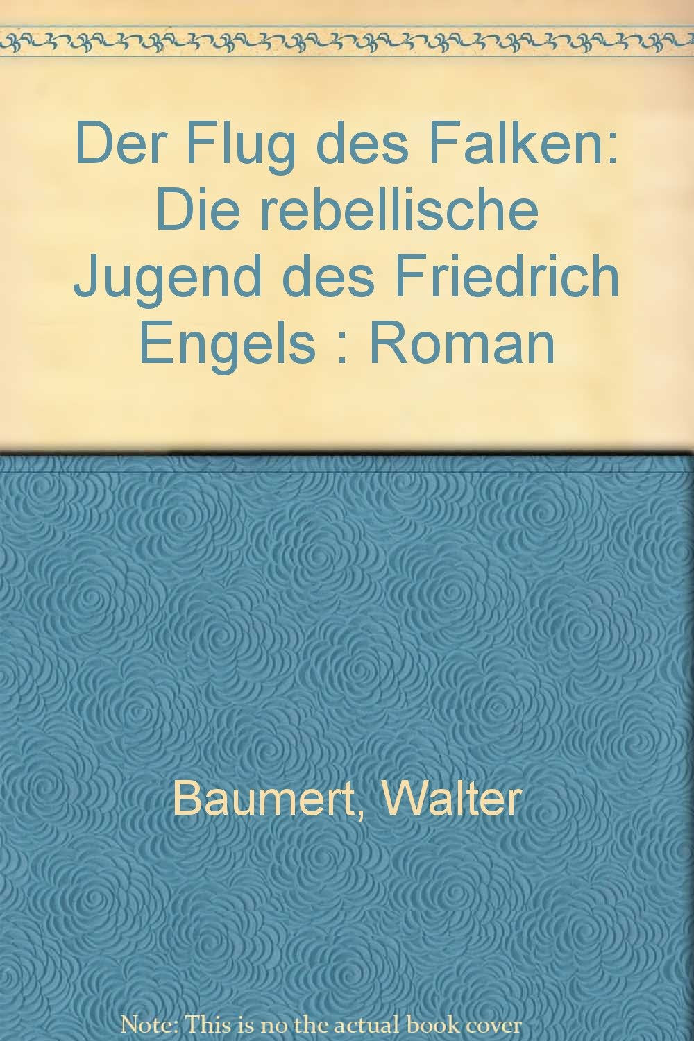Der Flug des Falken: Die rebellische Jugend des Friedrich Engels. Roman Contemporary literature