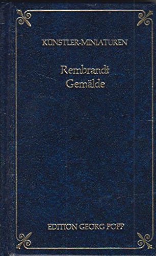 Künstler-Miniaturen: Rembrandt Gemälde Books