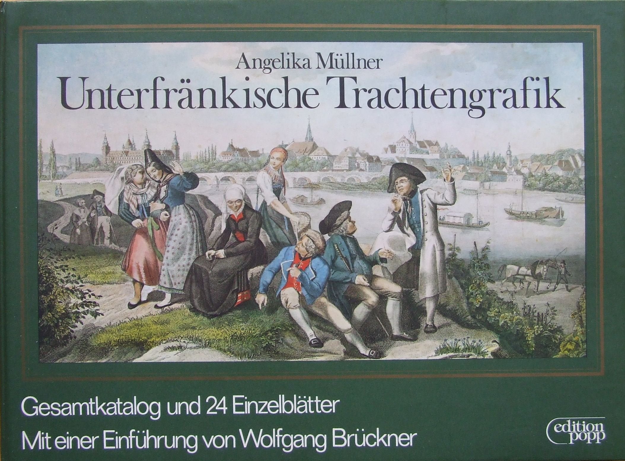 Unterfraenkische Trachtengrafik - Gesamtkatalog und 24 Einzelblaetter Books