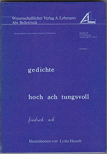 Hochachtungsvoll: Lustige Gedichte Poetry