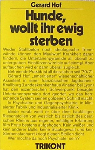 Hunde wollt ihr ewig sterben!? Medicine