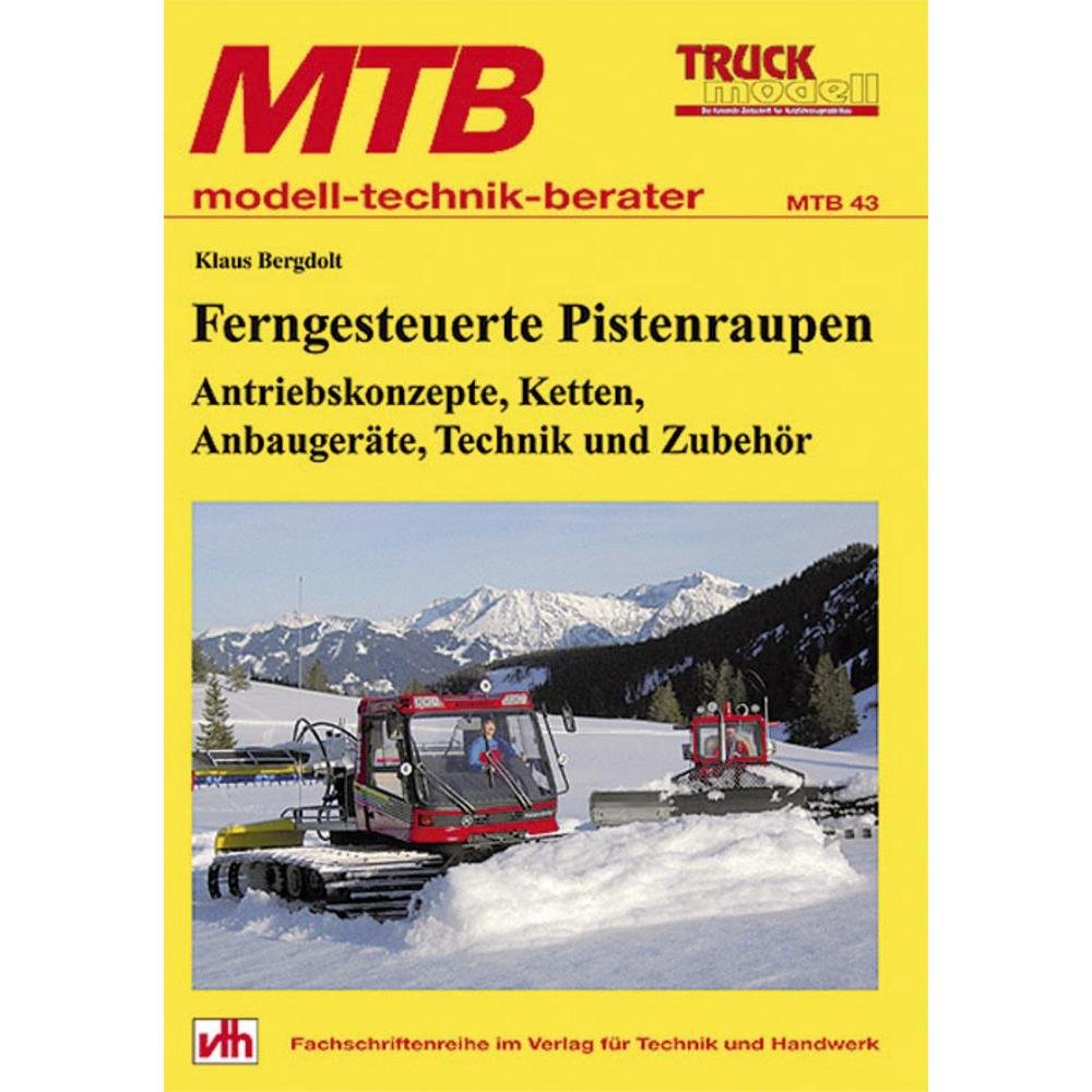 Ferngesteuerte Pistenraupen: Antriebskonzepte, Ketten, Anbaugeräte, Technik und Zubehör Leisure, Home & Garden