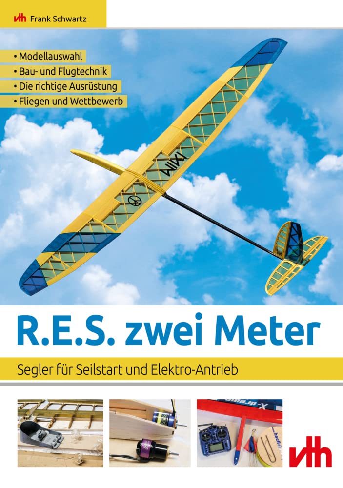 R.E.S. zwei Meter: Segler für Seilstart und Elektro-Antrieb Leisure, Home & Garden