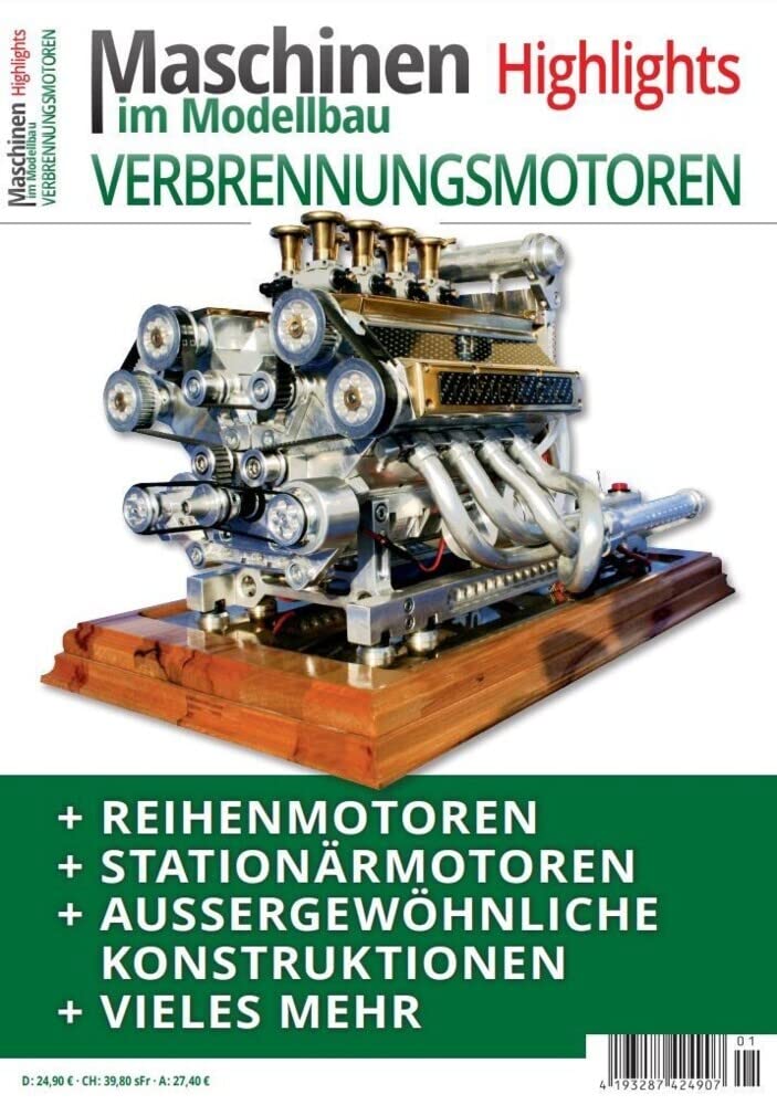 Maschinen im Modellbau: Highlights Verbrennungsmotoren Leisure, Home & Garden