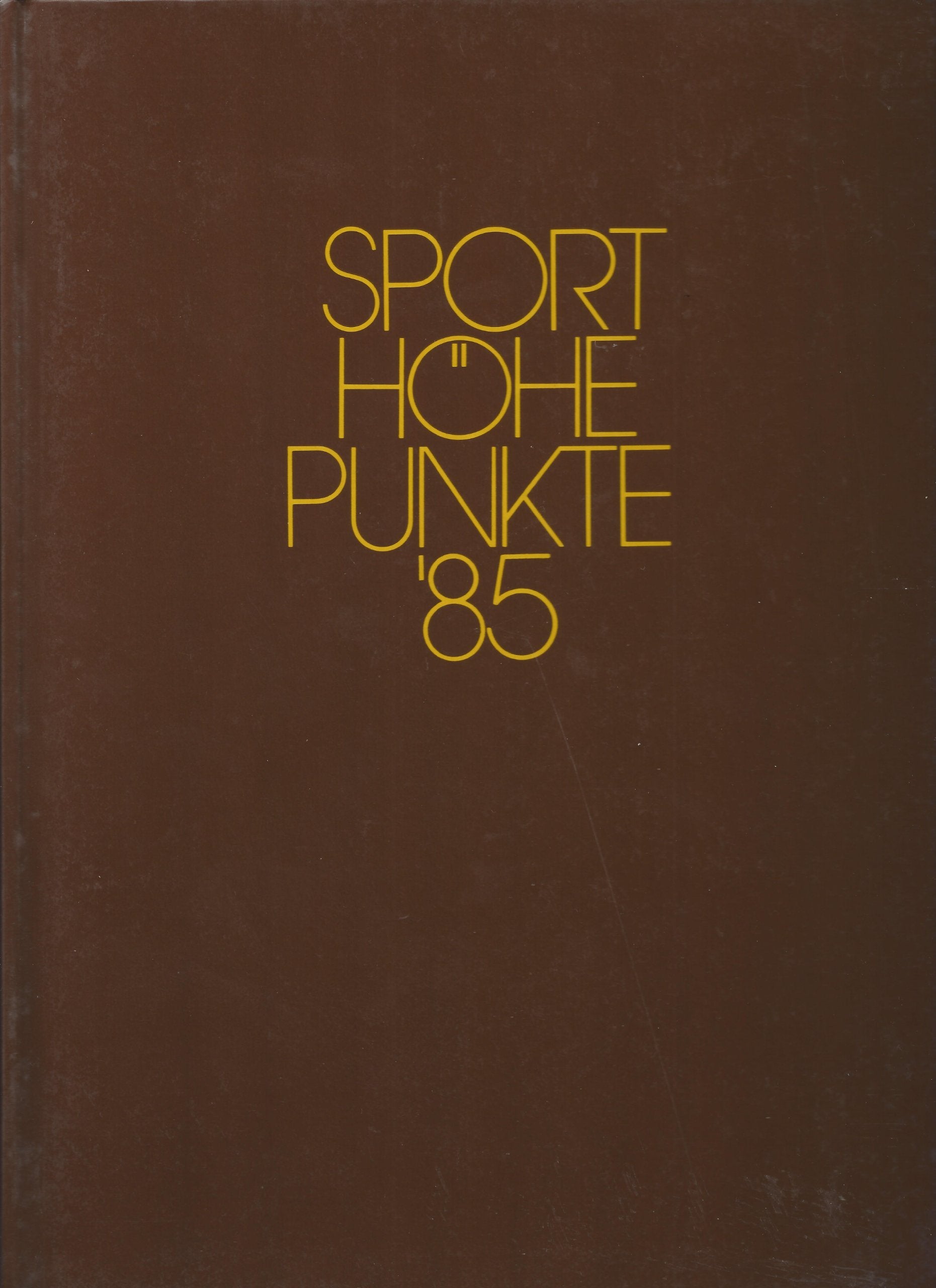 Sporthöhepunkte 1985 Health, Nutrition & Fitness