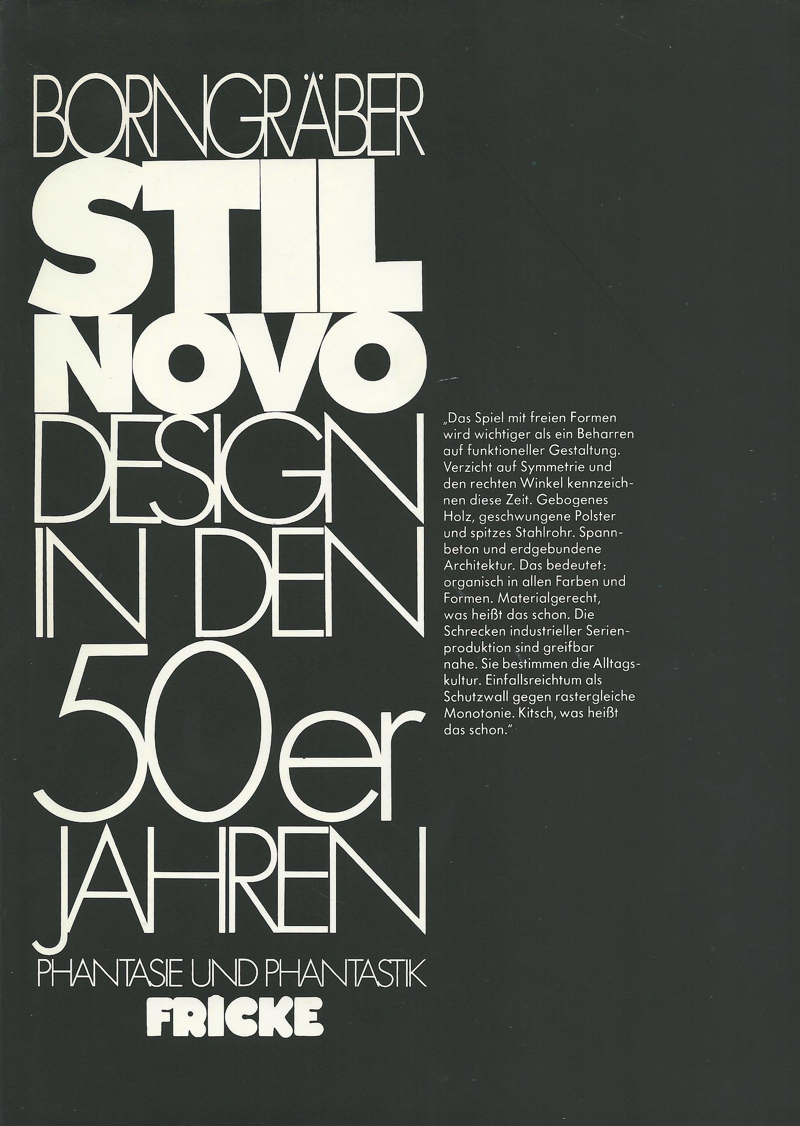 Stilnovo. Design in den 50er Jahren - Phantasie und Phantastik Books