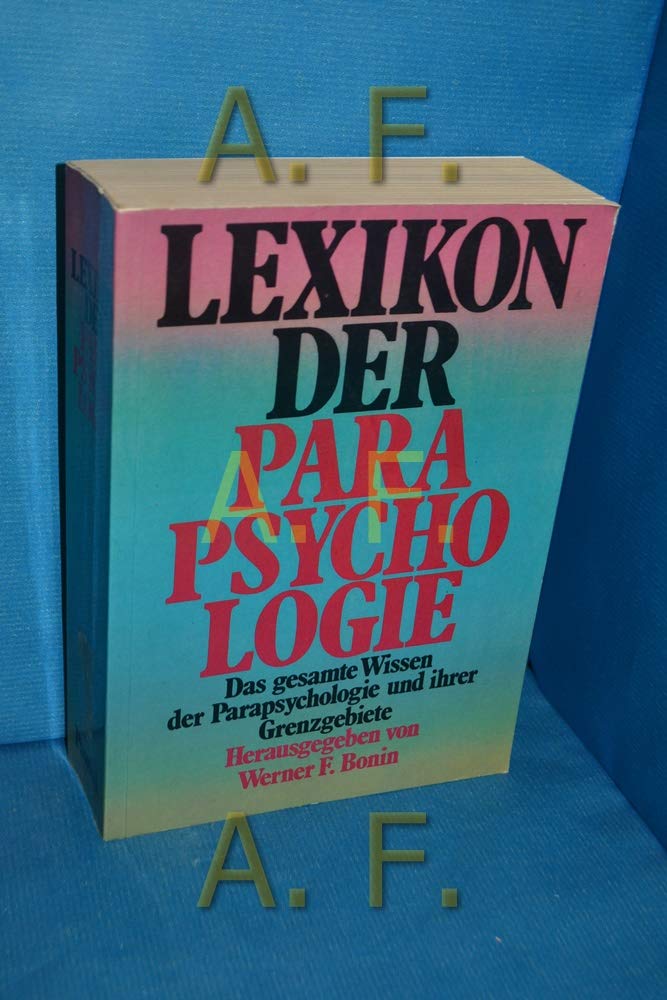 Lexikon der Parapsychologie book