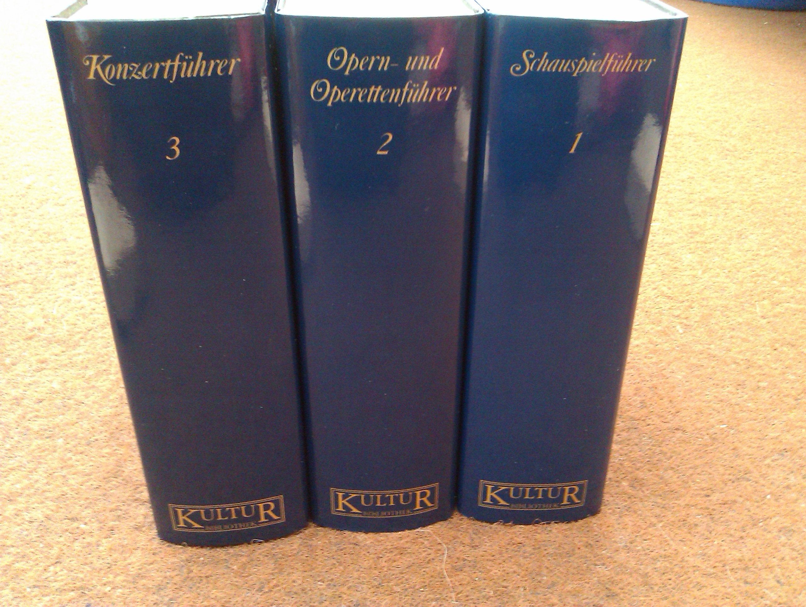 Kulturbibliothek der klassischen Musik- und Theaterstücke. Schauspielführer / Opern- und Operettenführer / Konzertführer Arts & Music