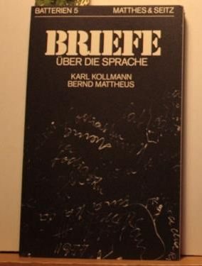 Briefe über die Sprache Essays & Short Stories