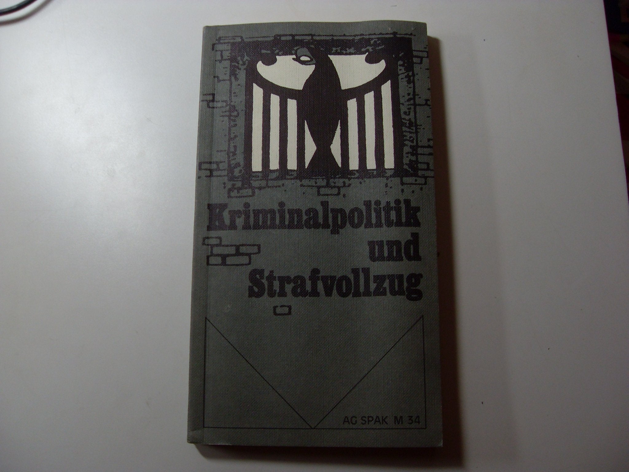 Kriminalpolitik und Strafvollzug. Reihe: Materialien der AG SPAK - Band M 34 Law