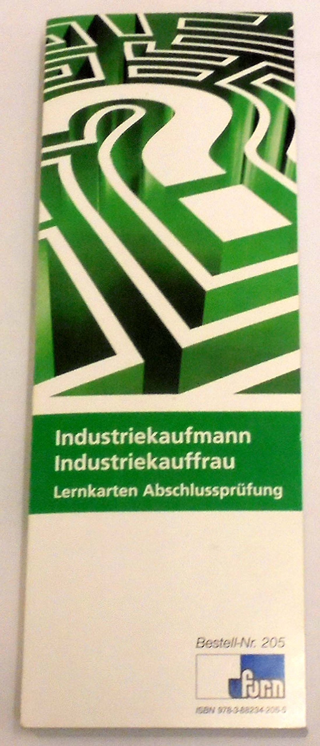 Industriekaufmann/Industriekauffrau Lernbox Abschlussprüfung Business, Finance & Career