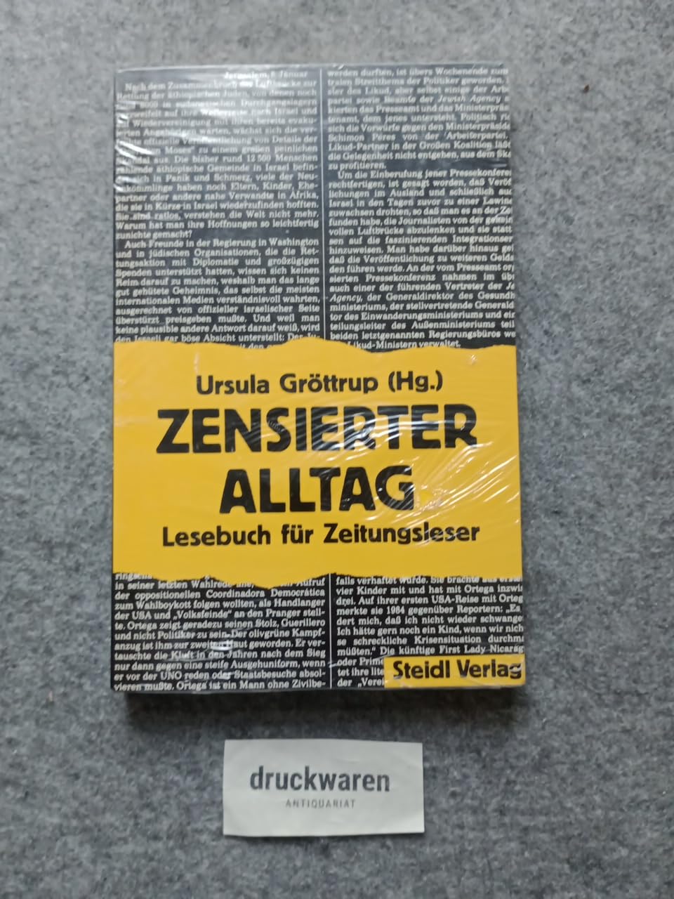Zensierter Alltag. Lesebuch für Zeitungsleser Books