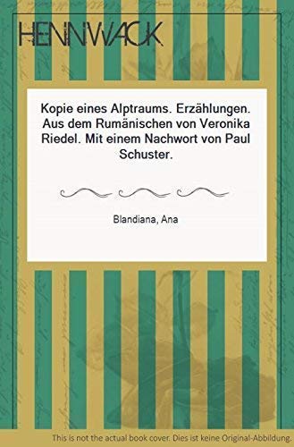 Kopie eines Alptraums: Erzählungen (Ränder) Books