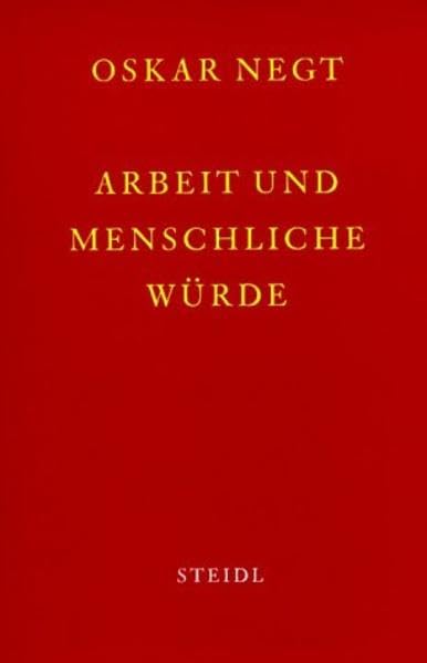 Werkausgabe / Arbeit und menschliche Würde Reference Books