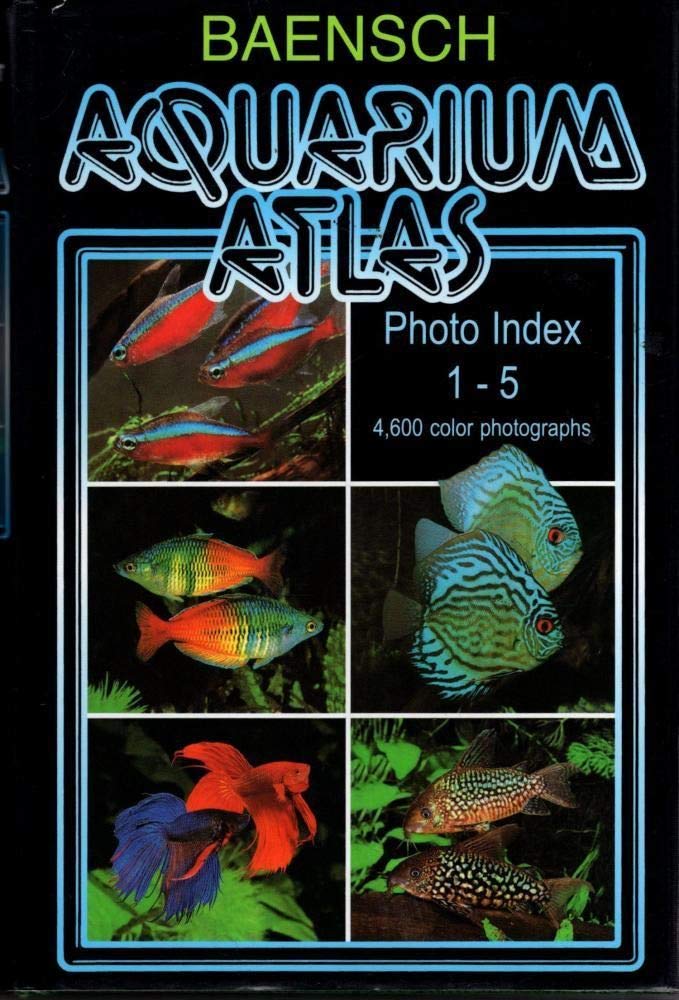 Aquarienatlas - Englische Ausgabe: Photoindex 1-5: Vol.1-5 (Aquarium Atlas) Pets