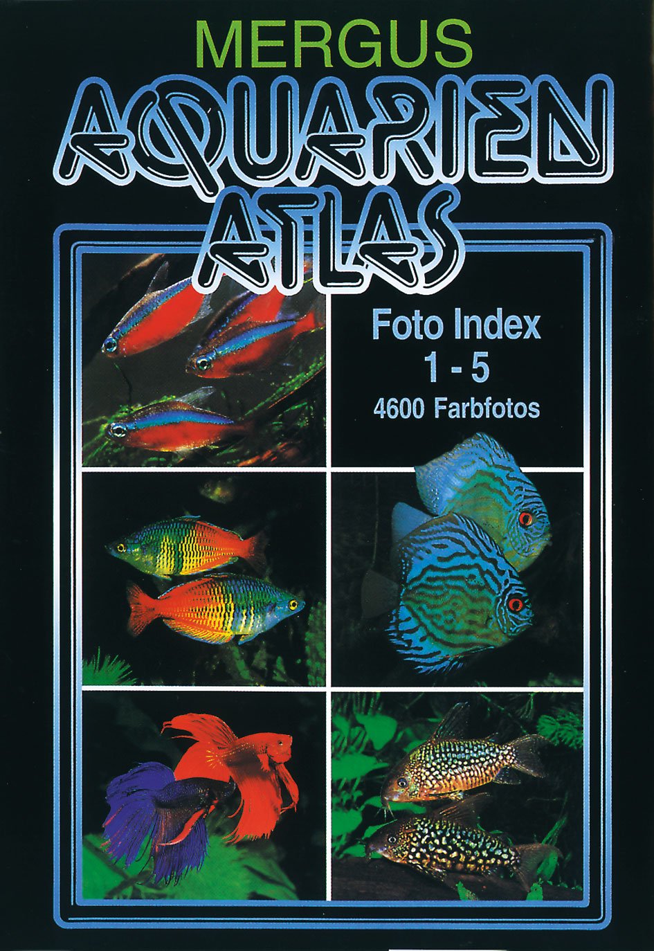 Aquarien Atlas. Foto Index 1-5. Taschenbuchausgabe Garden & Plants