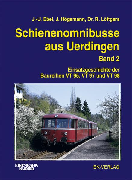 Schienenomnibusse aus Uerdingen, Bd.2, DB, Beheimatungen, Einsätze Leisure, Home & Garden