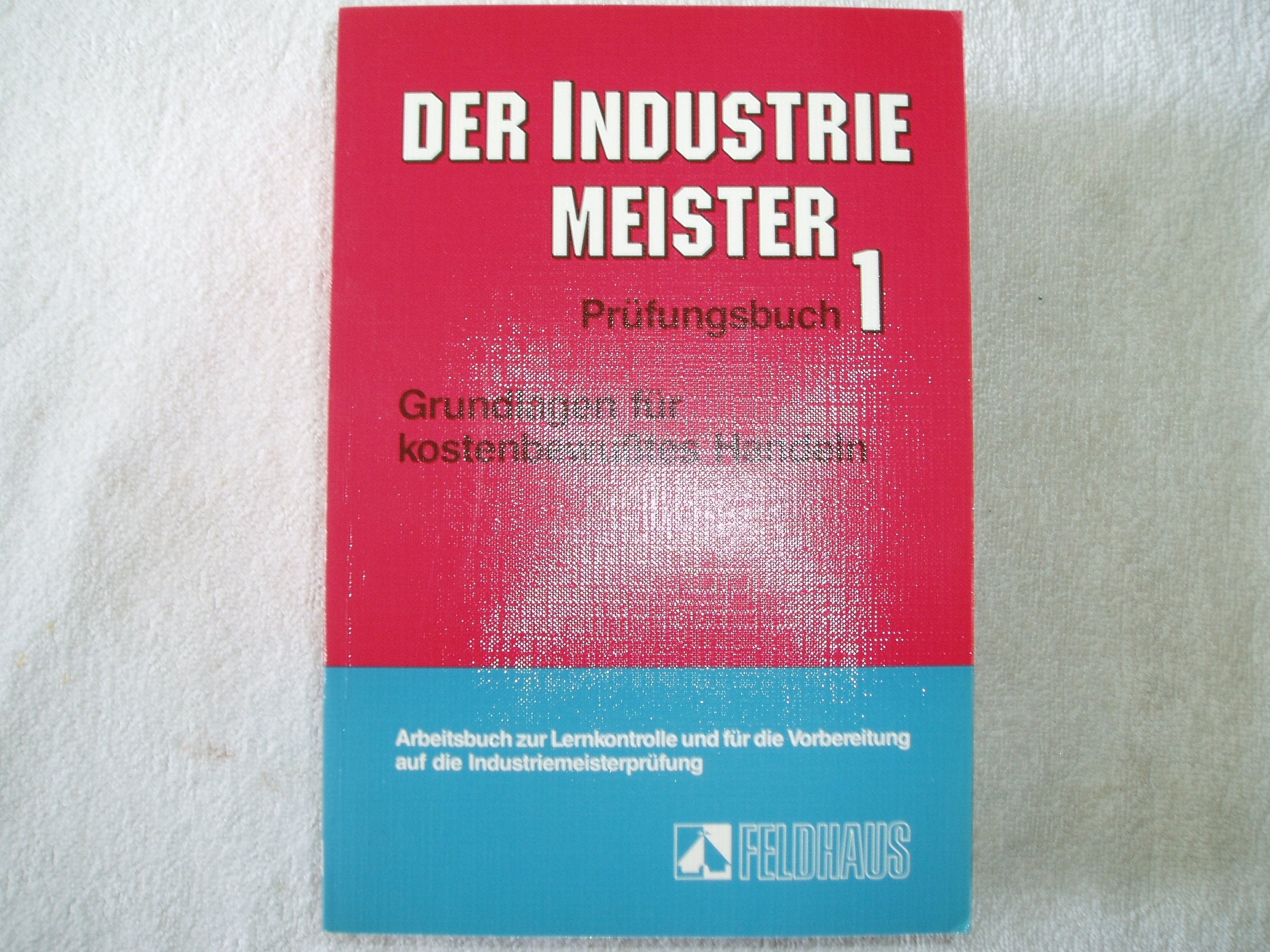 Der Industriemeister I. Prüfungsbuch. Grundlagen für kostenbewußtes Handeln Social Sciences