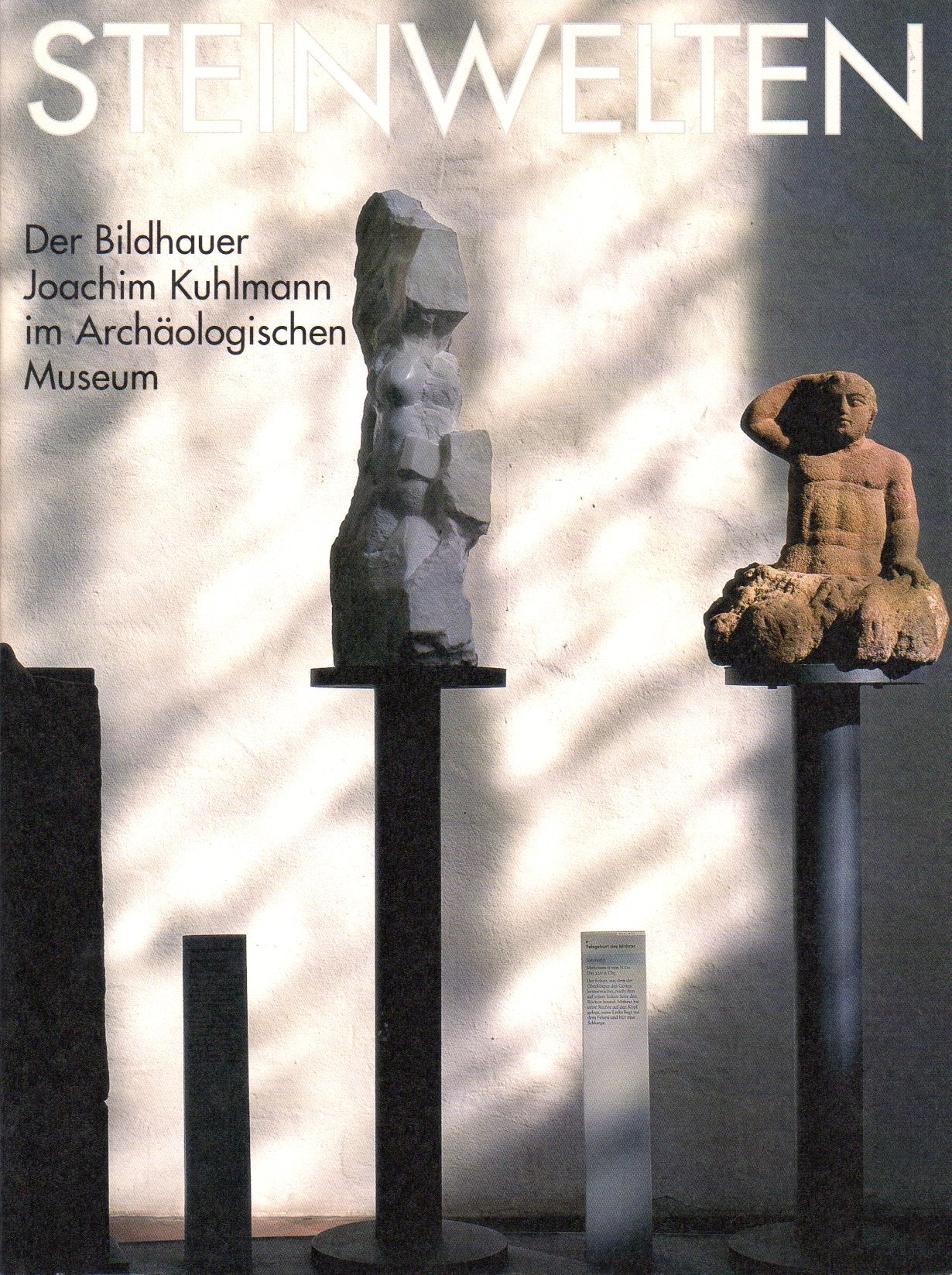 Steinwelten: Der Bildhauer Joachim Kuhlmann im Archaologischen Museum : Katalog zur Ausstellung im Karmeliterkloster Frankfurt am Main book