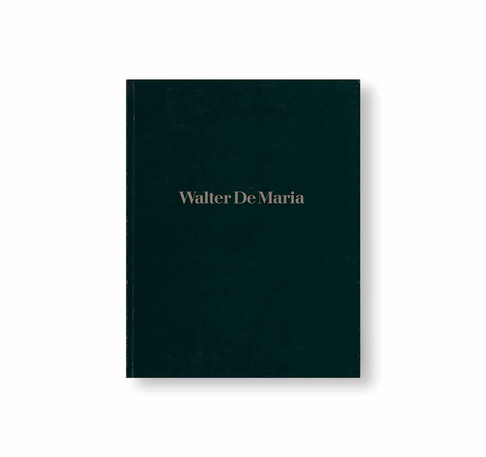 Walter DeMaria: Dt. /Engl. (Livre en allemand) book