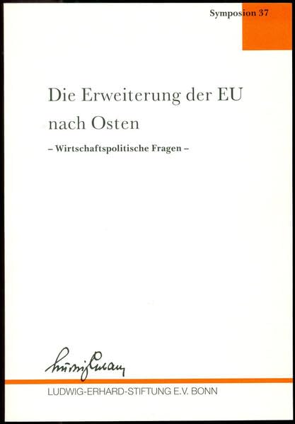 Die Erweiterung der EU nach Osten - Wirtschaftspolitische Fragen Law