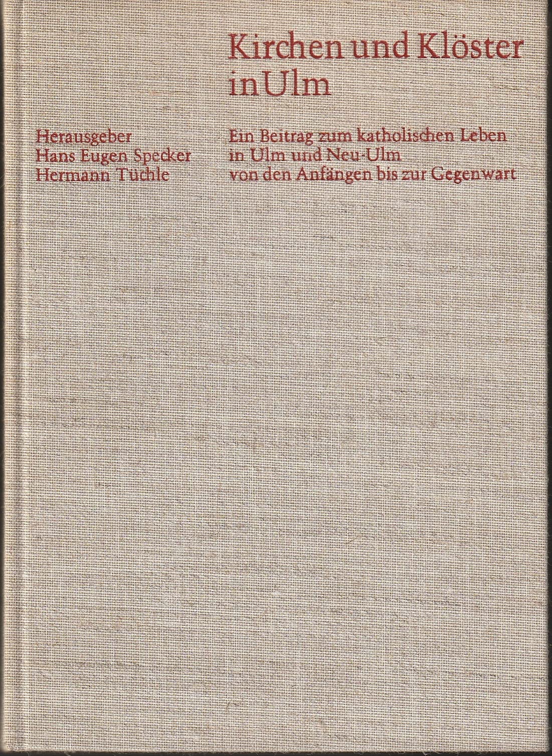 Kirchen und Klöster in Ulm. Books