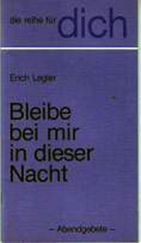 Bleibe bei mir in dieser Nacht Books