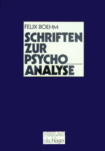 Schriften zur Psychoanalyse. book