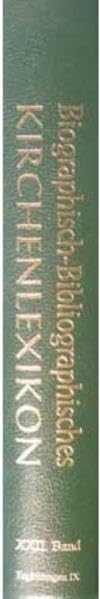 Biographisch-Bibliographisches Kirchenlexikon. Ein theologisches Nachschlagewerk / Biographisch-Bibliographisches Kirchenlexikon Natural Sciences